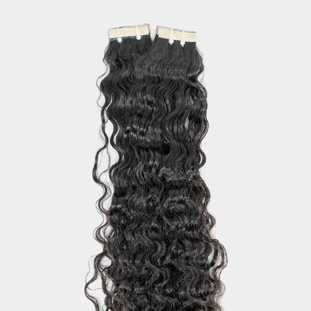 Rich India Curly Tape-Ins